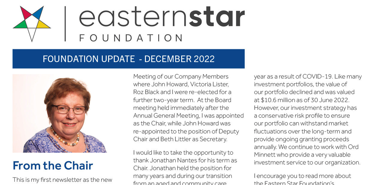 202212 Esf Newsletter Dec22