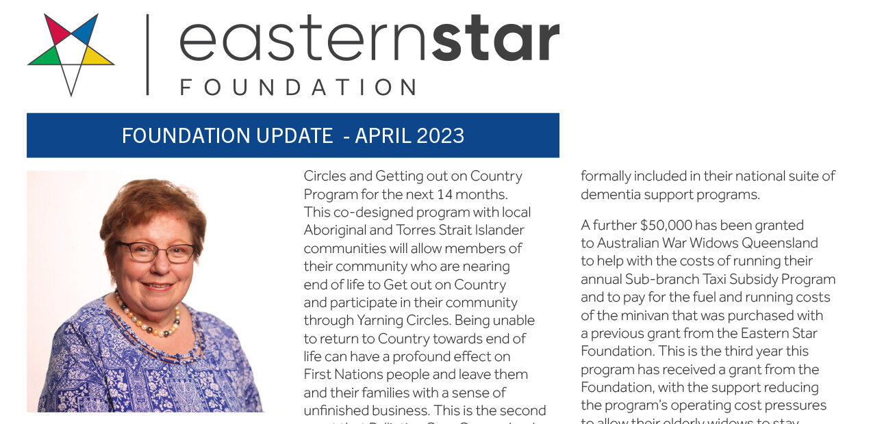 Newsletter April 2023